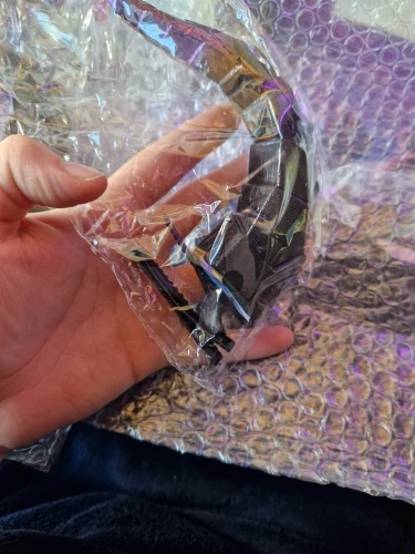 Photo from a review of Demon Horn Headpiece