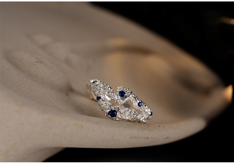 Women's Sterling Silver Hollow Burnt Texture Ring 5 d10dd15e 5ff3 4c98 bec4 6cc1e744cff6 Women's Sterling Silver Hollow Burnt Texture Ring