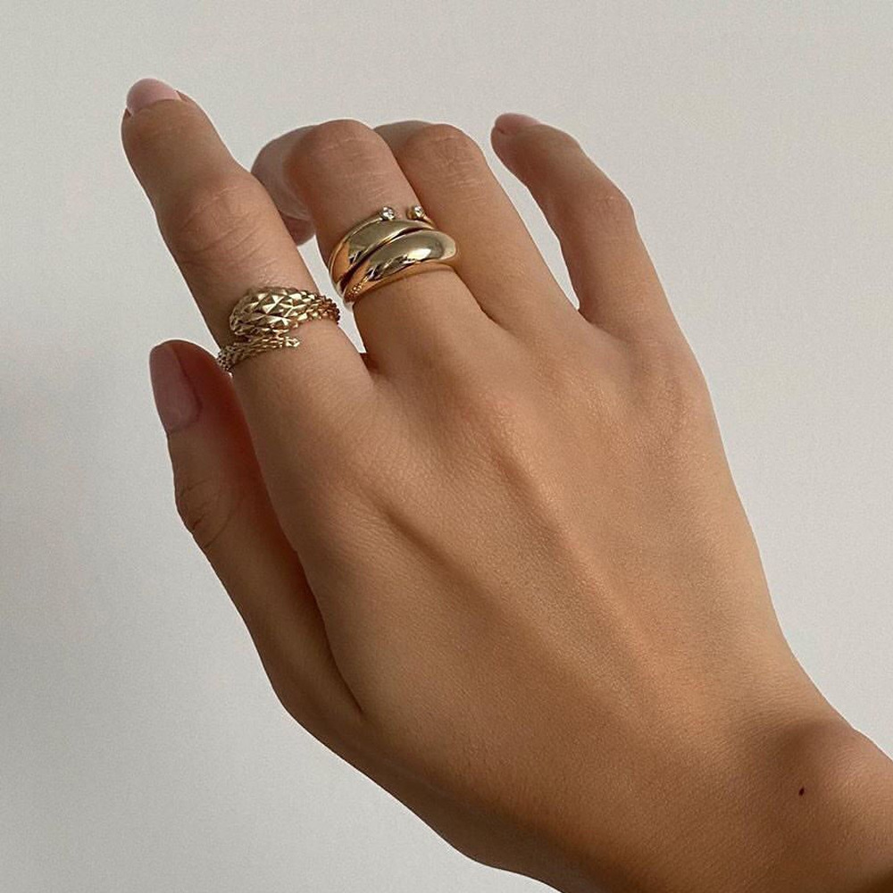 d2e14882 deeb 4e62 9875 fdb895d8bd91 Real Gold Plated Exquisite Fashion Snake Ring