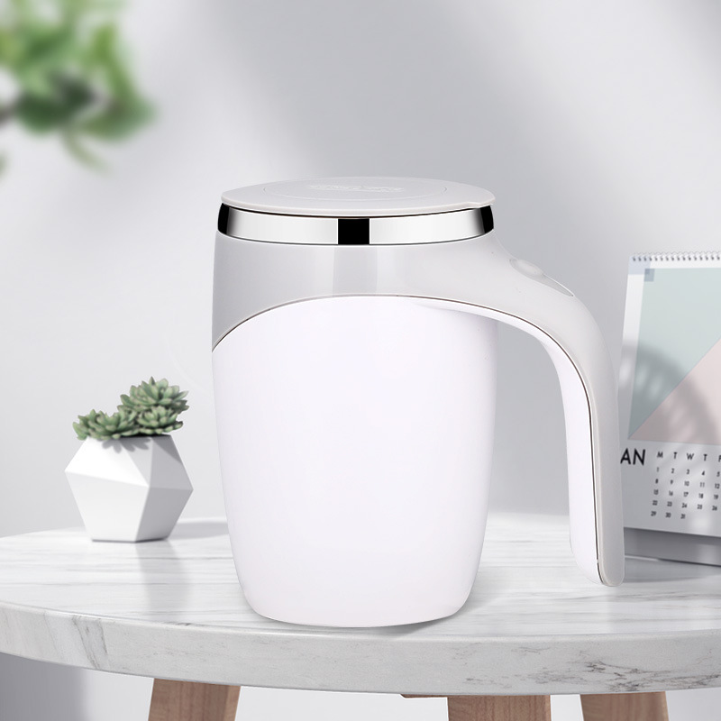 Lacyie Auto Mixing Cup, Self Stirring Coffee Mug, Fun Self Mixing Rotating  Automatic Electric Stainless Steel Mug for Coffee Tea beautiful 