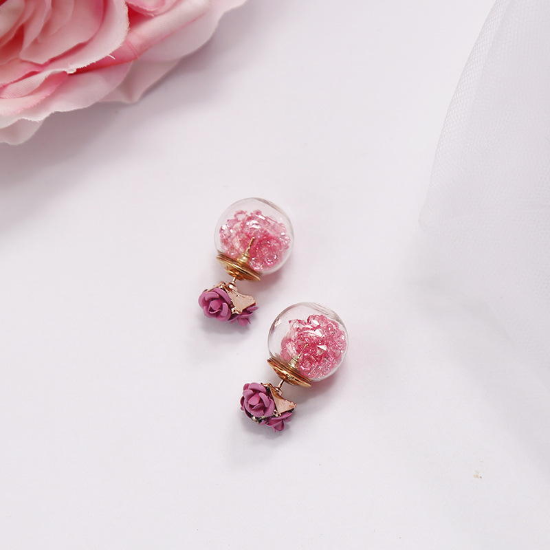 d6ec0e7e ae68 4403 82d9 550998c0cdad Cute girly heart geometric opal earrings