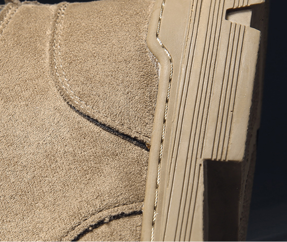 Title 23, Suede high-top Martin boots