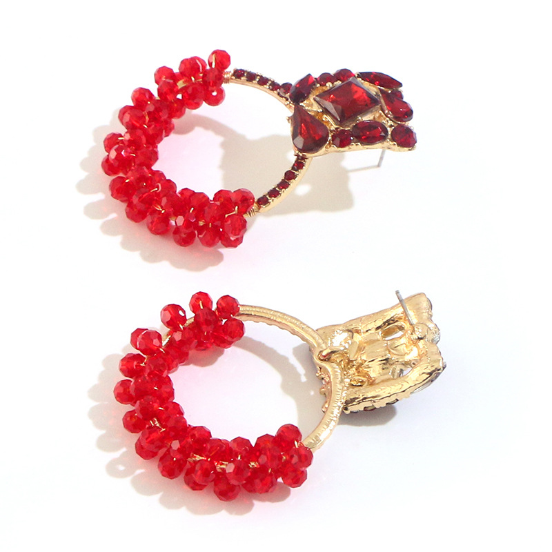 Fashion Earrings Retro Colored Diamond Exaggerated Round Earrings 3 d7ddda0c ff6b 4a59 9f21 2d901c38dd97 Fashion Earrings Retro Colored Diamond Exaggerated Round Earrings