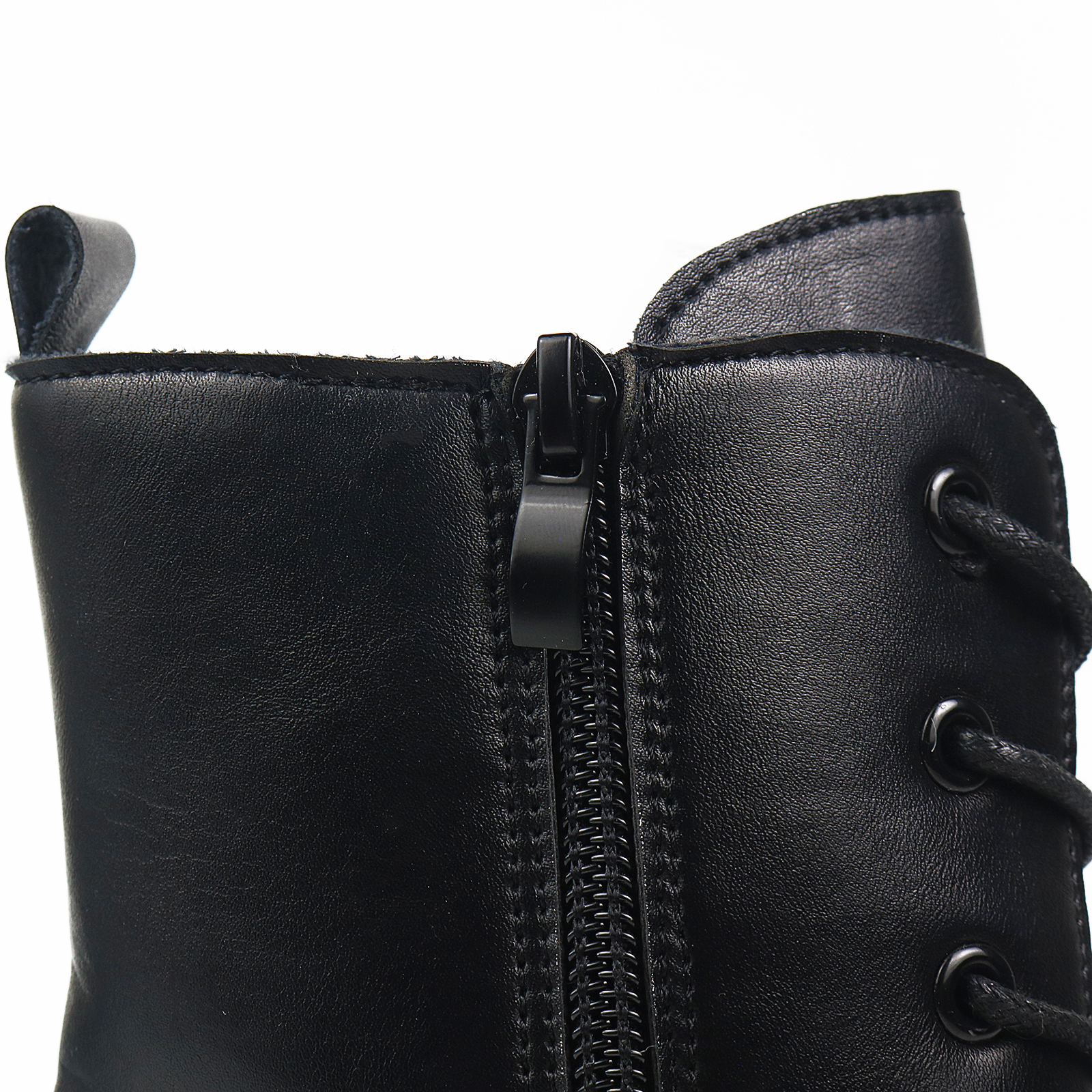 Platform Goth Boots For Women Lace Up Wedges Ankle Booties Studded Short Motorcycle Boots
