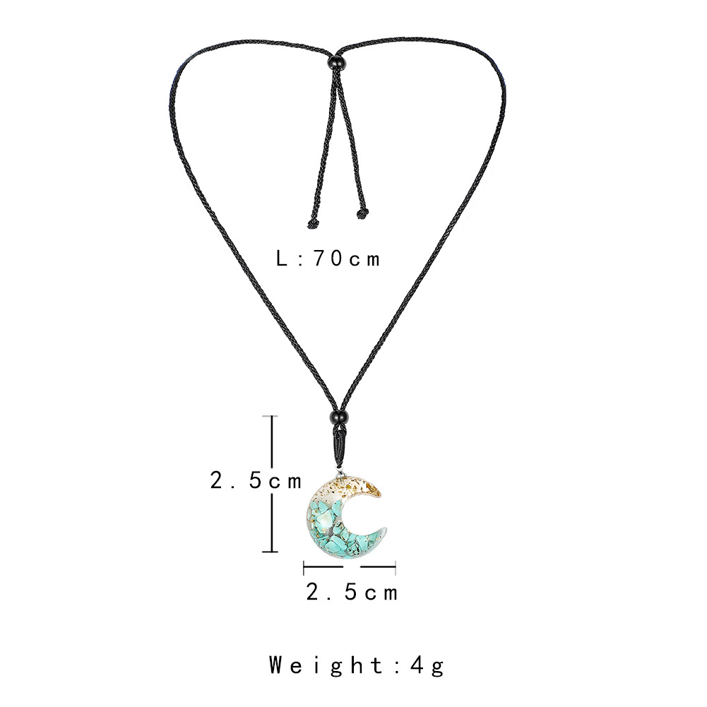 dd35ed81 00aa 4bdf 876b 46fc23beda9d Transparent Resin Rough Moon Pendant