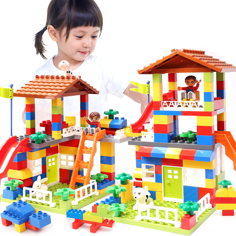 Plastic Building Blocks Toy