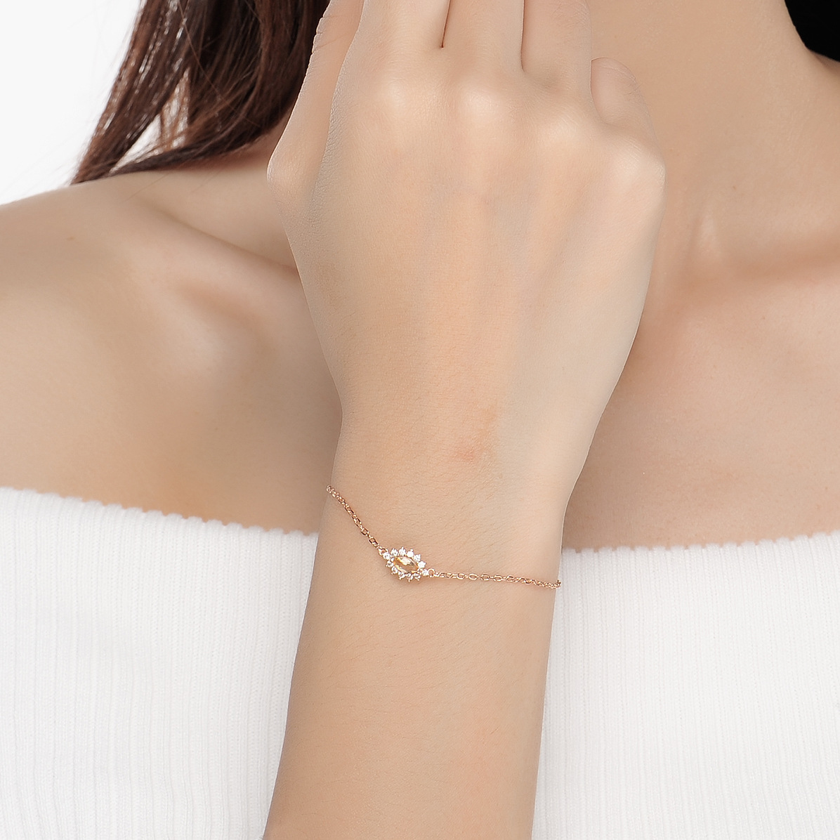 Natural citrine and zircon rose gold jewelry set 7 ddd97292 b74a 43fc 8a1a 33c02a940a13 Natural citrine and zircon rose gold jewelry set