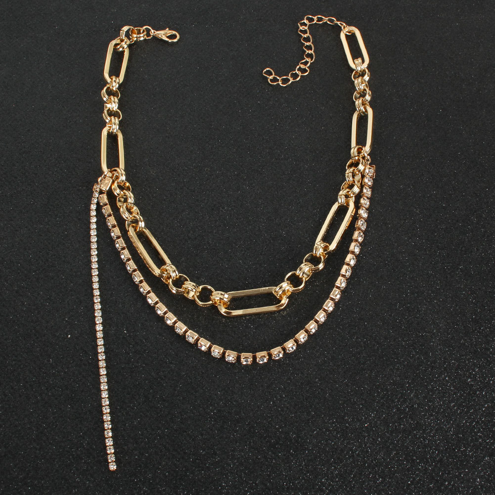 e17f27d5 7280 426c b04c b0799fe4bdf9 Simple Retro Double-layered Tassel Gold Necklace