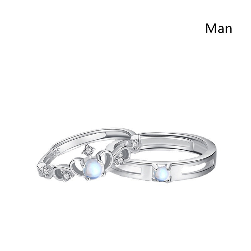 e25fdfe2 1b98 4d2d 8b69 93fe7c462a38 Men And Women Trend Personality Moonstone Crown Couple Ring