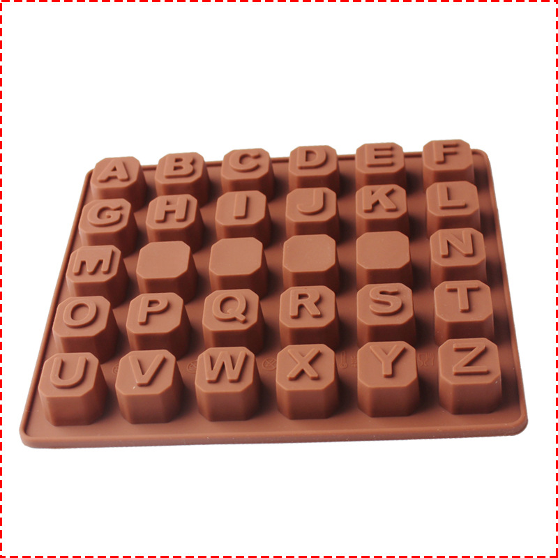 Wholesale Yongli Large Letter Silicone Molds for Chocolate