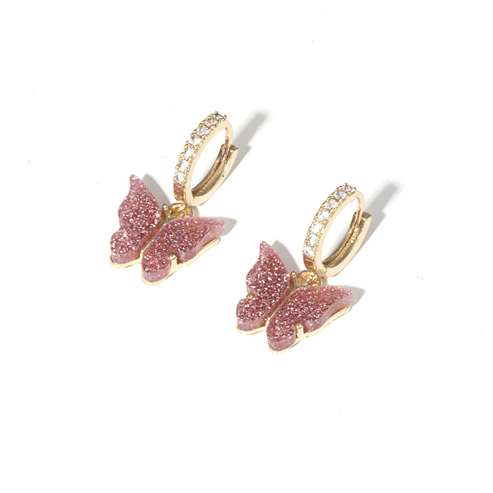 e62b6d5f f204 4973 813c 142d1b16bf0b Light luxury style zircon earrings glitter butterfly earrings