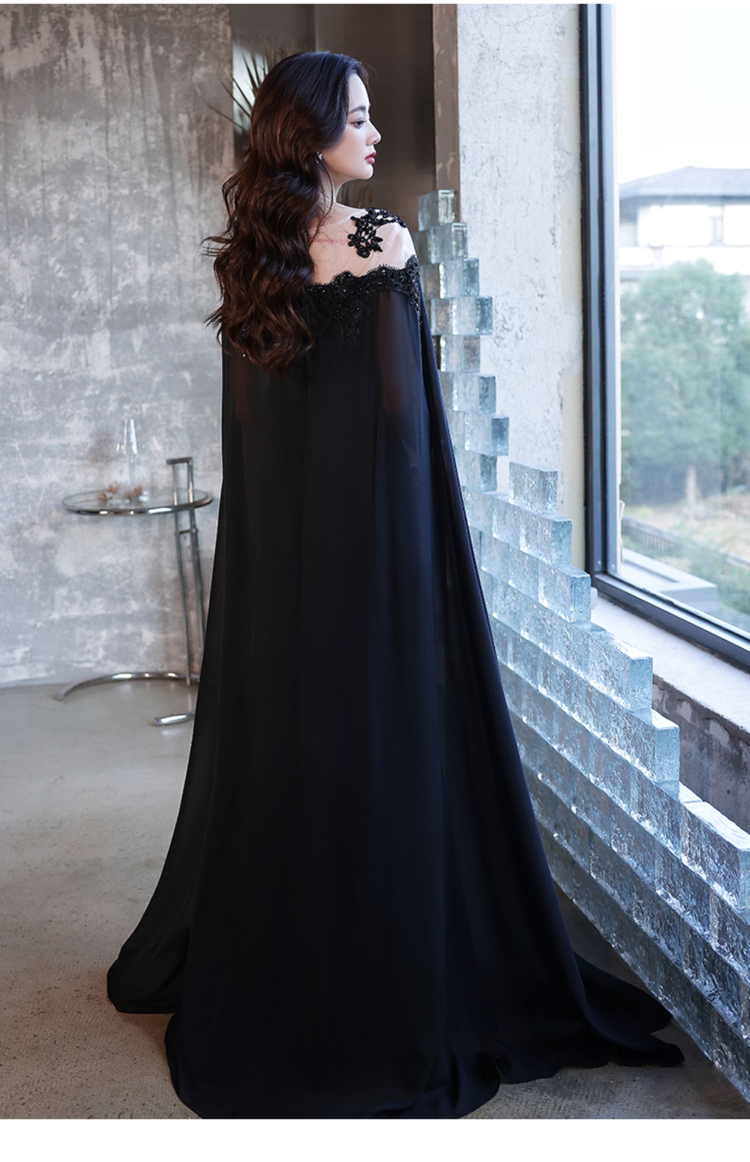 Black Evening Long Dress