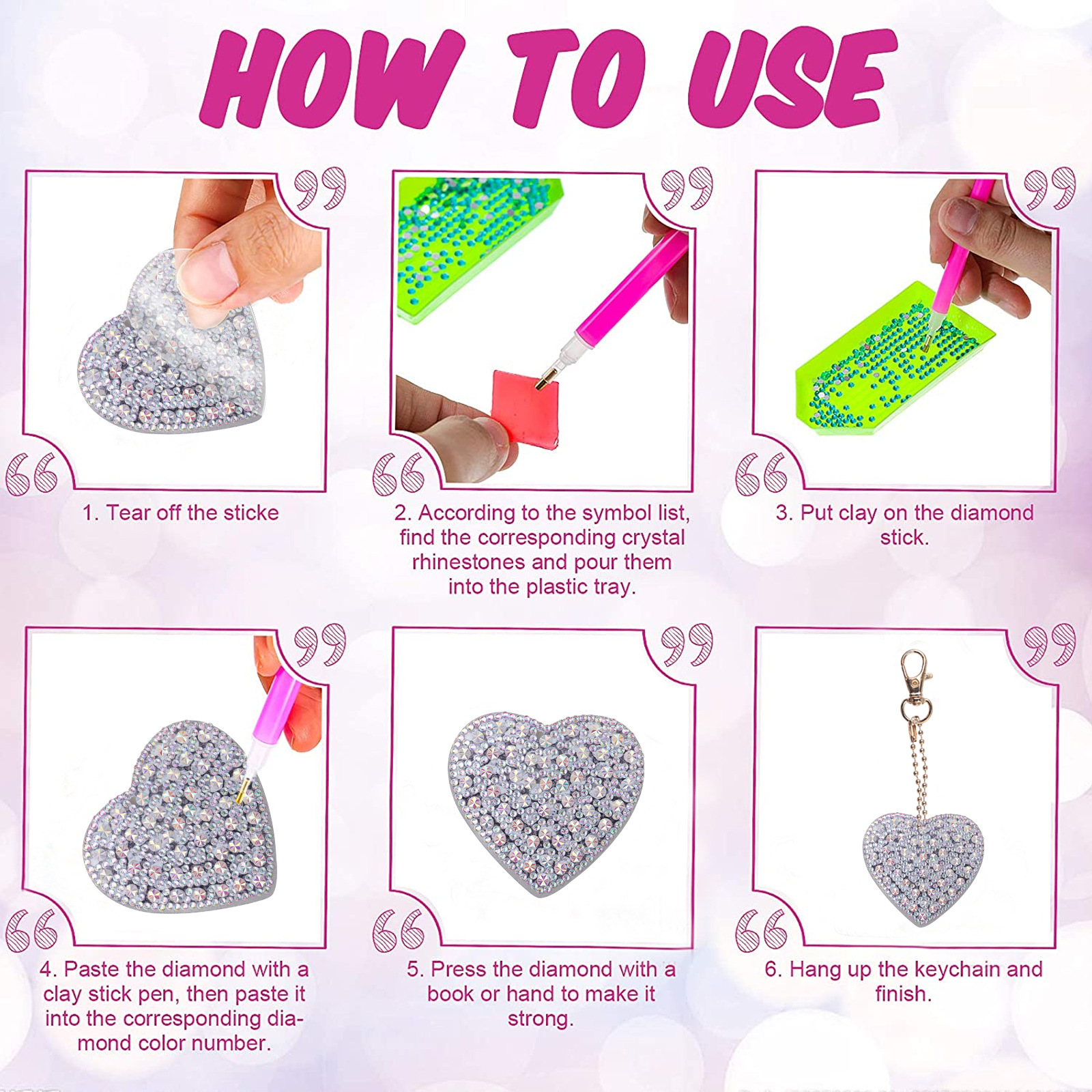 e6befb44 42a6 4861 a72f eb167ec28c48 Creative DIY Cartoon Masonry Painting Keychain Pendant