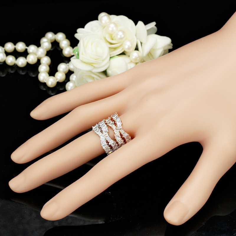 Shining Zircon Rectangle Irregular Gem Ring 2 e6cff2f1 72c1 4ebf b338 14d116006208 Shining Zircon Rectangle Irregular Gem Ring