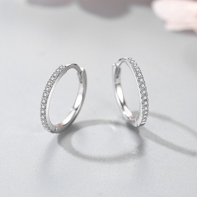 e70f8bd2 f974 4900 92f8 f12eb702b462 S925 Sterling Silver Micro Diamond Earrings