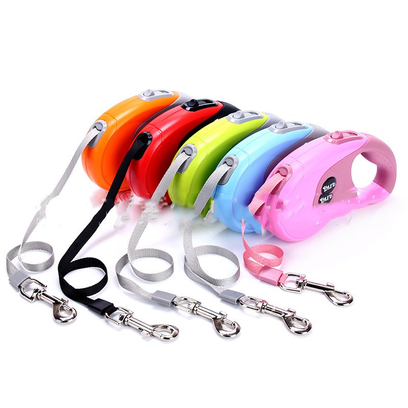 Retractable 5m Dog Leash | Durable Dog Leash