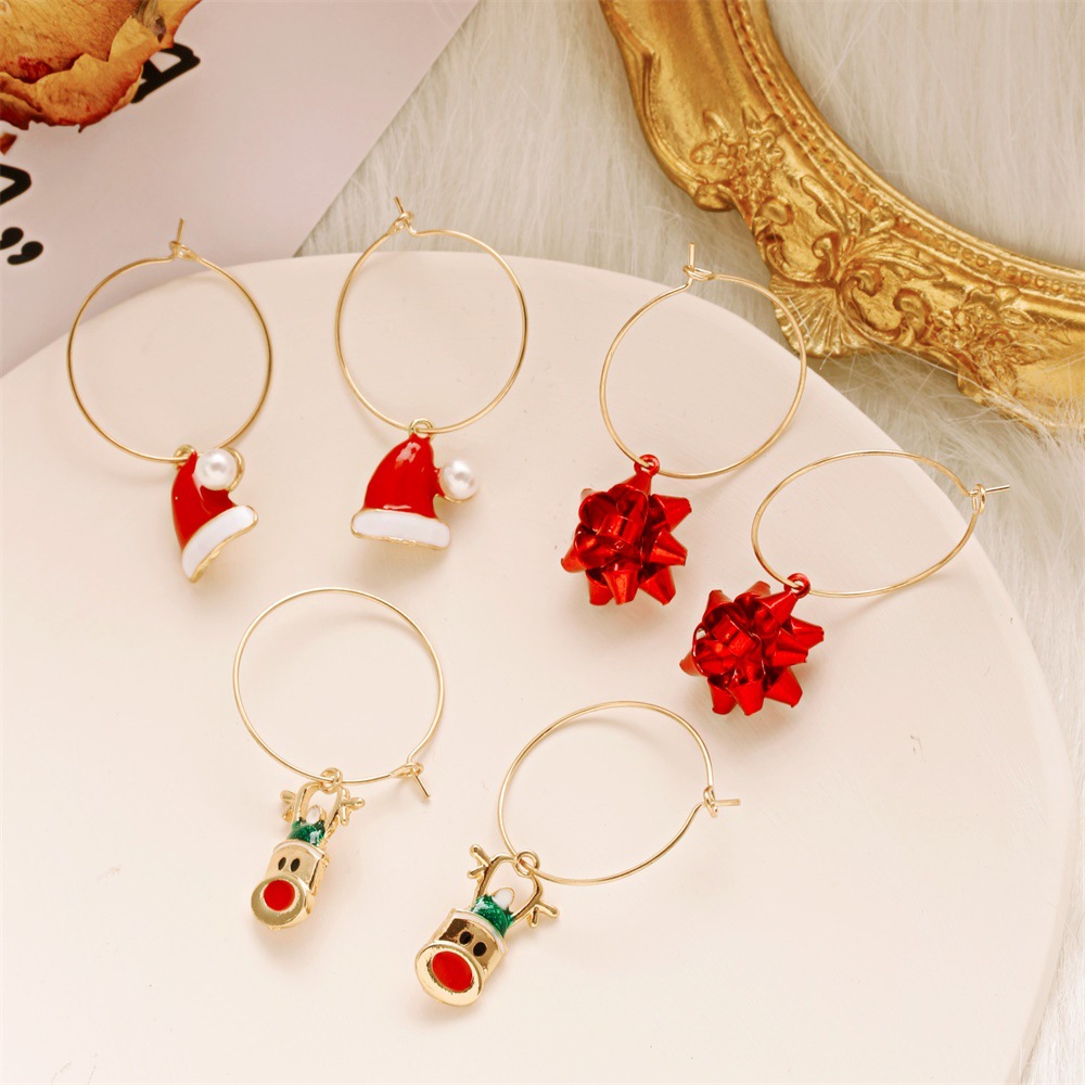 e8733596 441b 4544 96bc 70034459af5e Women's Fashion Christmas Earrings Set Of Three