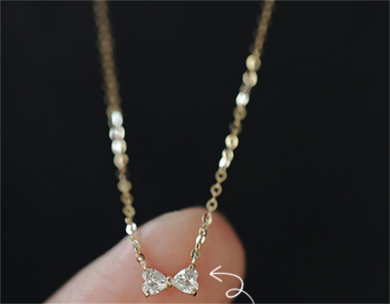 ecd98b8d bd2b 45c9 b2c5 a92cc52dd55e 925 Sterling Silver Plated 14K Yellow Gold Heart Pendant Necklace