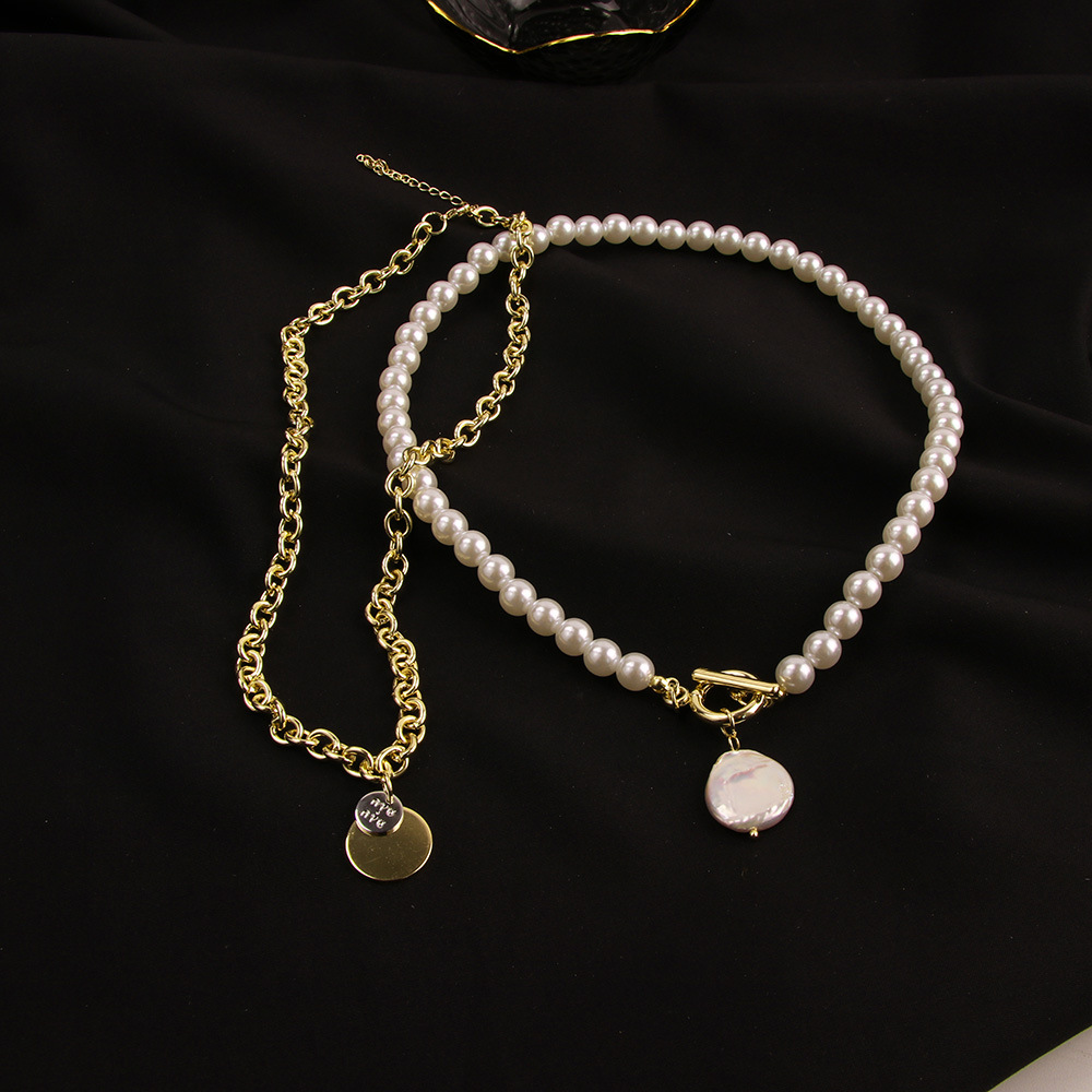 Pearl Double Layered Necklace Female Niche Design Sense Net Red Necklace Retro Exaggerated Clavicle Chain 1 ee2759ef 701b 485d bf3c a93653d6b1f6 Pearl Double Layered Necklace Female Niche Design Sense Net Red Necklace Retro Exaggerated Clavicle Chain