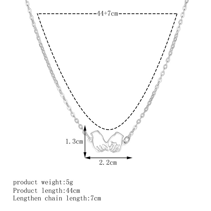 eee50bd9 d084 4d77 8ab1 7ee5f26ab373 All-match Xiaoqing Necklace Female Simple