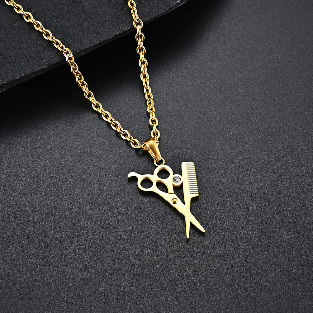f02c09c5 91f2 47d2 b11e aaf8f8260cab Creative Simple Scissors Comb Pendant Necklace