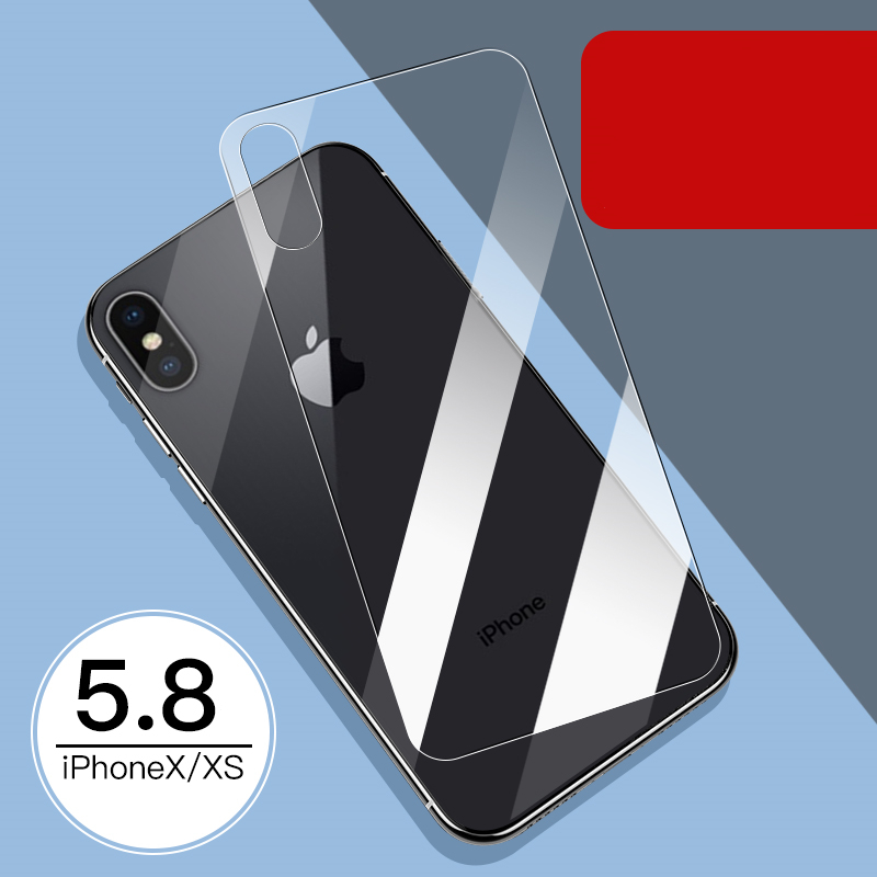 Tempered Glass Screen Protector Front/Back Film iPhone Screen Anti-fingerprint Protective Cover