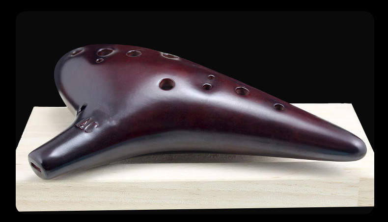 Smoked 12-Hole AC Performance Ocarina