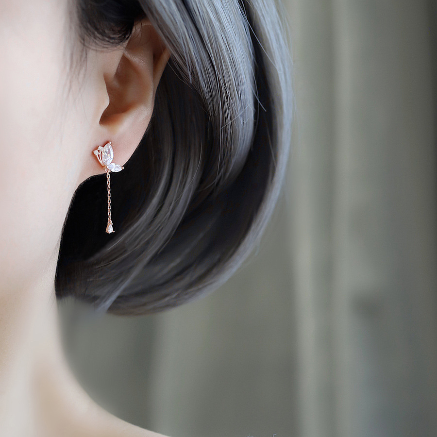 f4d85e11 11e5 4a90 8738 a475f356ac41 Mori Super Fairy Sterling Silver Butterfly Earrings