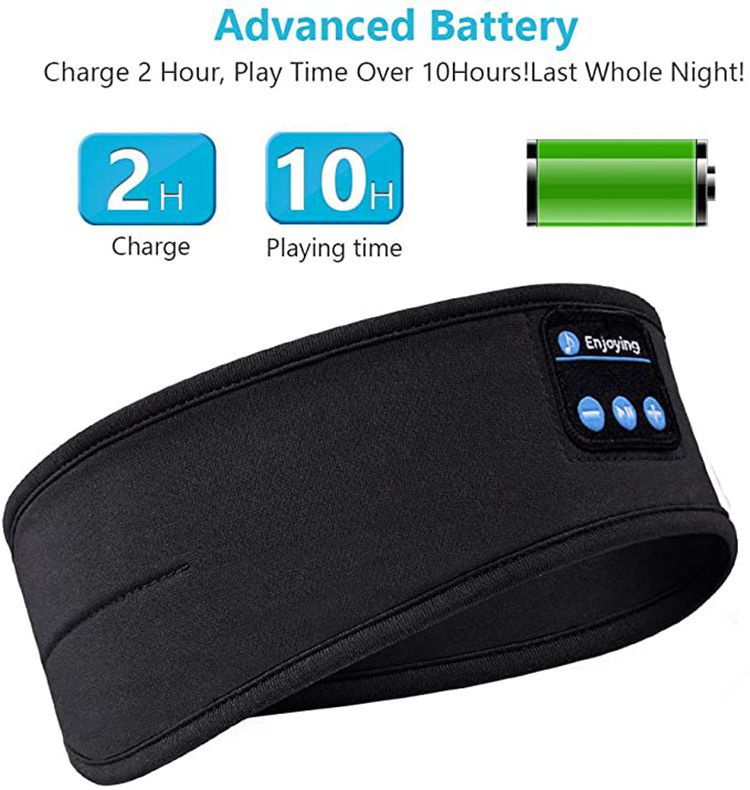 Sleeping Wireless Headphones Bluetooth Headband Noise Cancelling Sleep, Sport Headband Sleeping Headsets 16