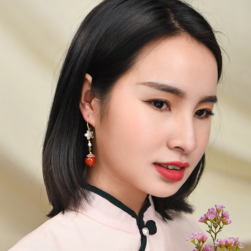 f76351c9 ec53 4617 a30c 11fddcacb242 Chinese style retro personality earrings pendant