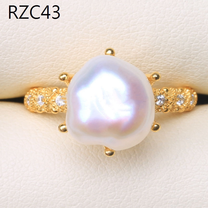 Platinum Moon Design Natural Baroque Pearl Ring 21 f86cf9c5 4691 4646 b9ef 1155527109d1 Platinum Moon Design Natural Baroque Pearl Ring