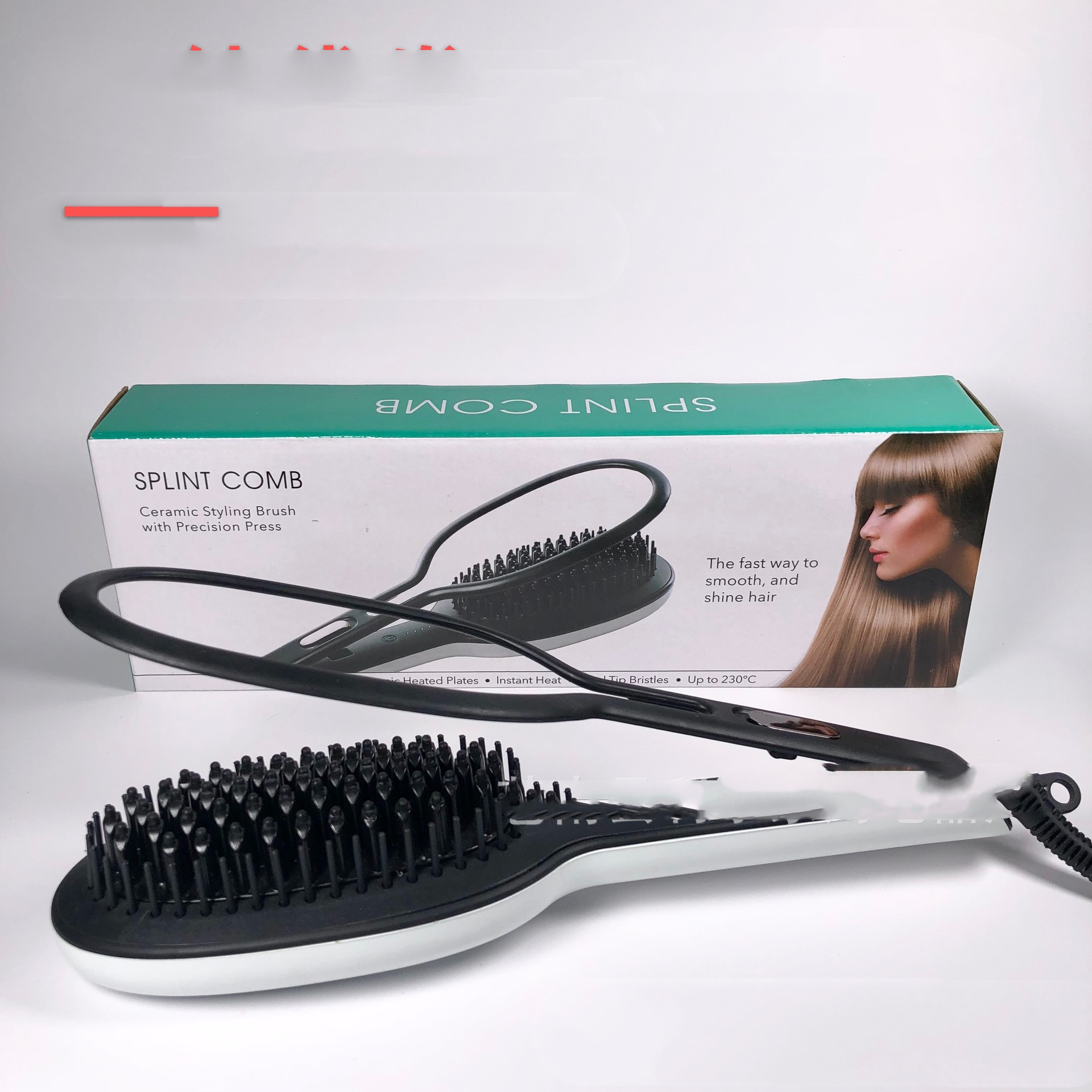 Effortlessly style hair with precision using Explosive Style Hairdresser Splint Straight Hair Comb, available now in-store. image 5