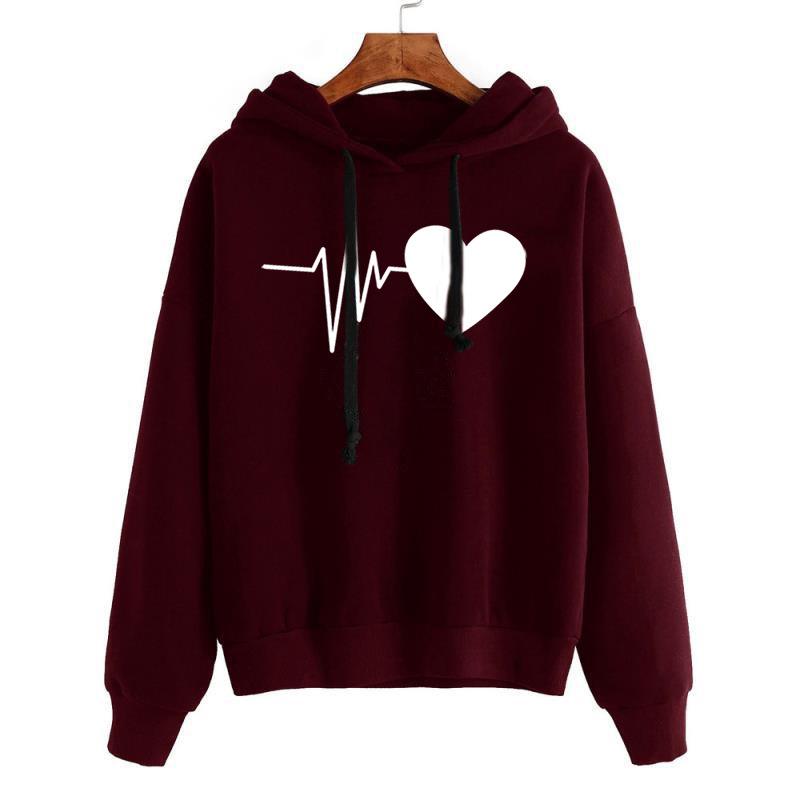 Experience the heartbeat of fashion with our Heart Beat Print Streetwear Hoodies. Keep your style on trend with this eye-catching design. Perfect for any casual or athletic occasion, this hoodie will keep you warm and stylish while showcasing your love for streetwear. Get ready to turn heads wherever you go with this must-have piece!