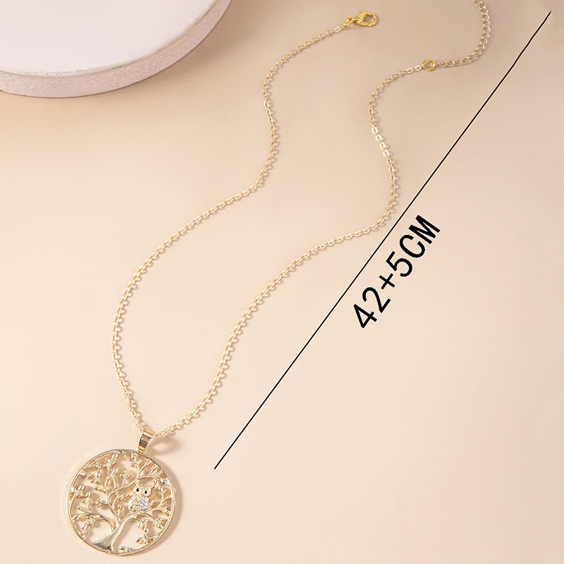 Fashion Gold Hollow Tree Of Life Necklace Crystal Bird Owl Pendant Statement Necklaces For Women Sweater Chain Jewelry 4 fd3ff608 cc71 452c 82f7 a1267a184c68 Fashion Gold Hollow Tree Of Life Necklace Crystal Bird Owl Pendant Statement Necklaces For Women Sweater Chain Jewelry