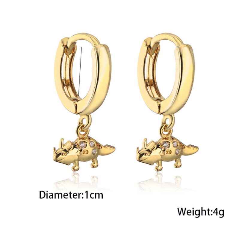 fe507a0a 674d 4ea0 9c53 05bd1f0727b7 18K Copper Plated Micropaved Zircon Earrings