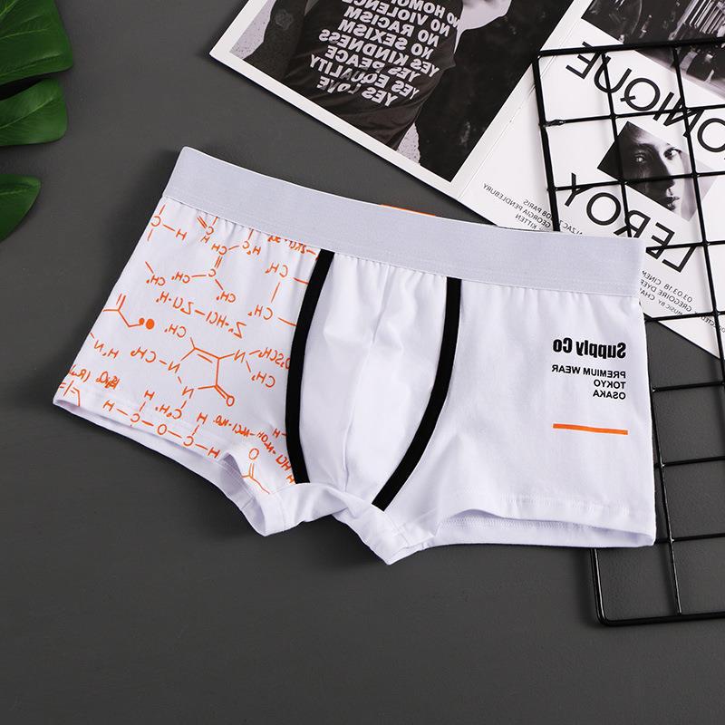 Men's Printed Boxers, Simple Low-rise Boxer Shorts - CJdropshipping