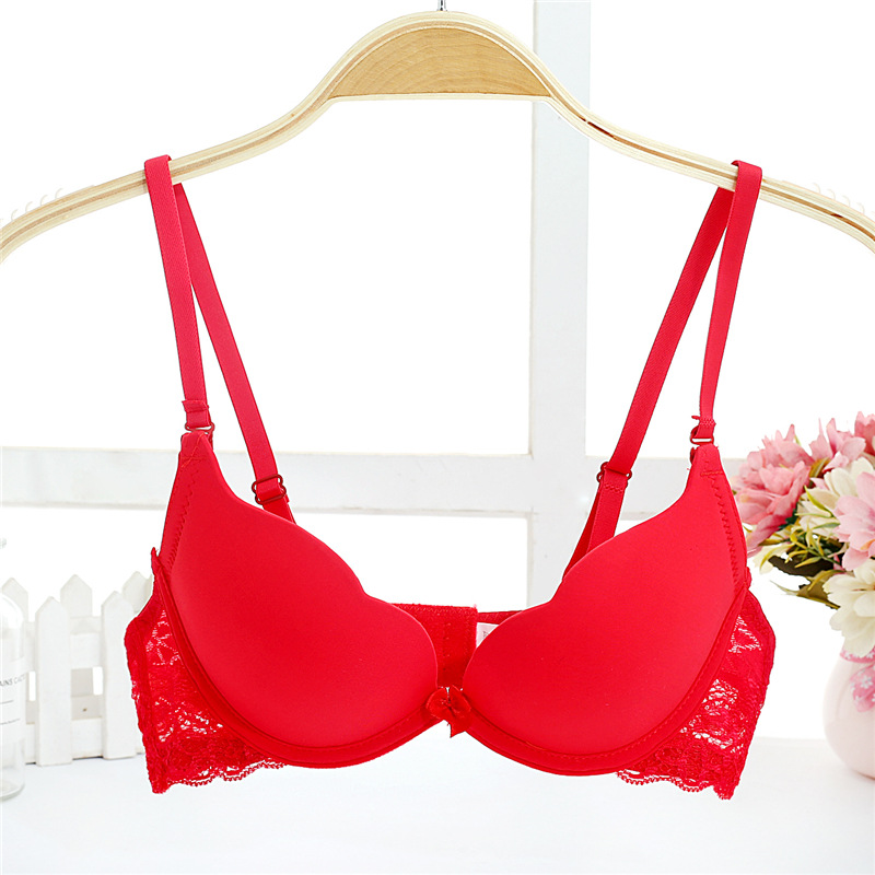 Title 4, Super Push Up Girl Lace Thickening Small Chest ...