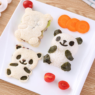 Title 1, Sushi Panda Reisbällchen-Form – Einfaches Forme...