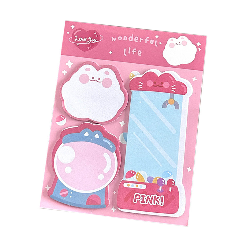 60 Pcs Kawaii Sticky Notes Cute Sticky Notes