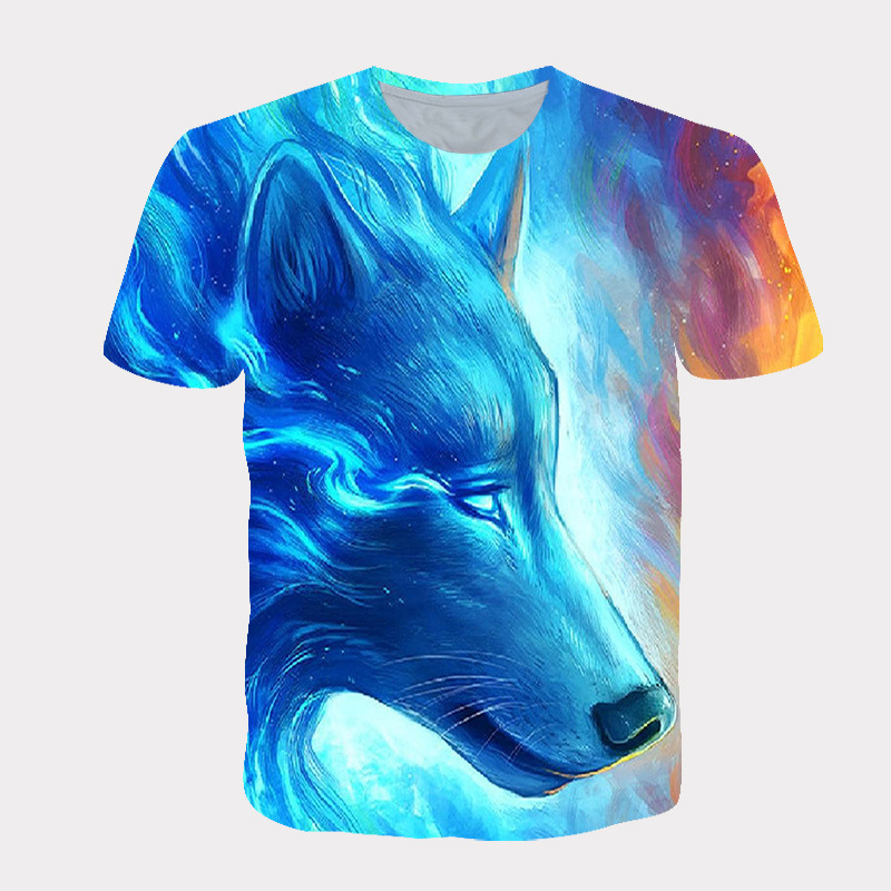 Title 3, New Wolfcat T-shirt, European And American Tren...