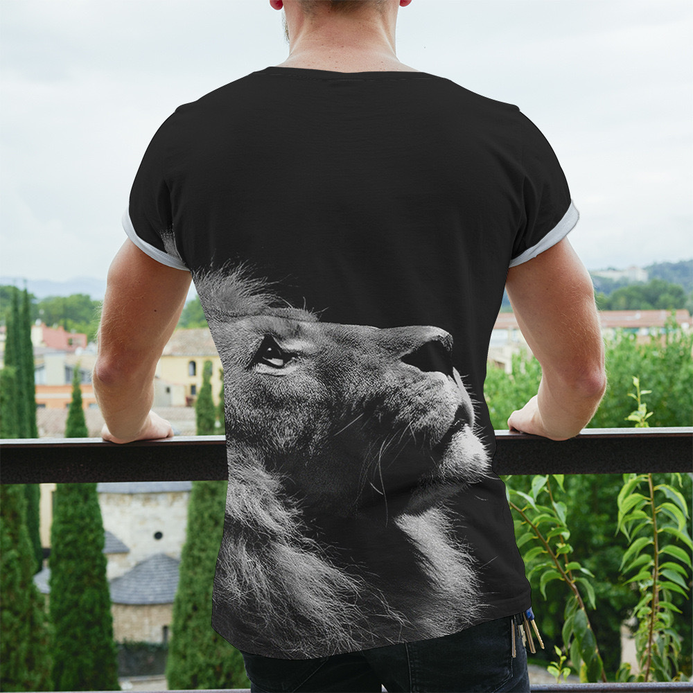 Title 2, T-shirt da uomo a girocollo a manica corta con ...