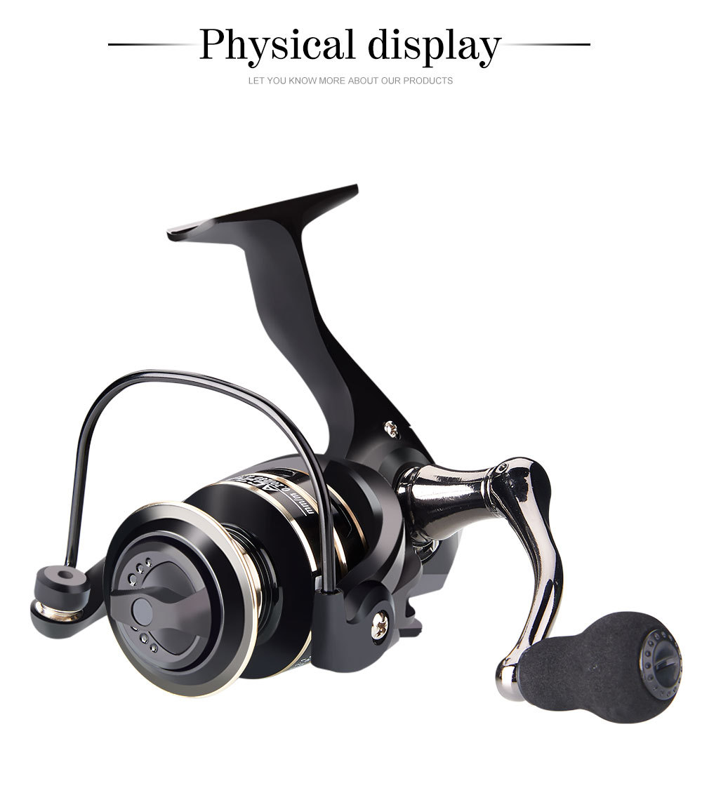 Ourlova Fishing Reel All Metal Rocker Arm Sea Fishing Rod Spinning Wheel Fishing Accessories Ks3000