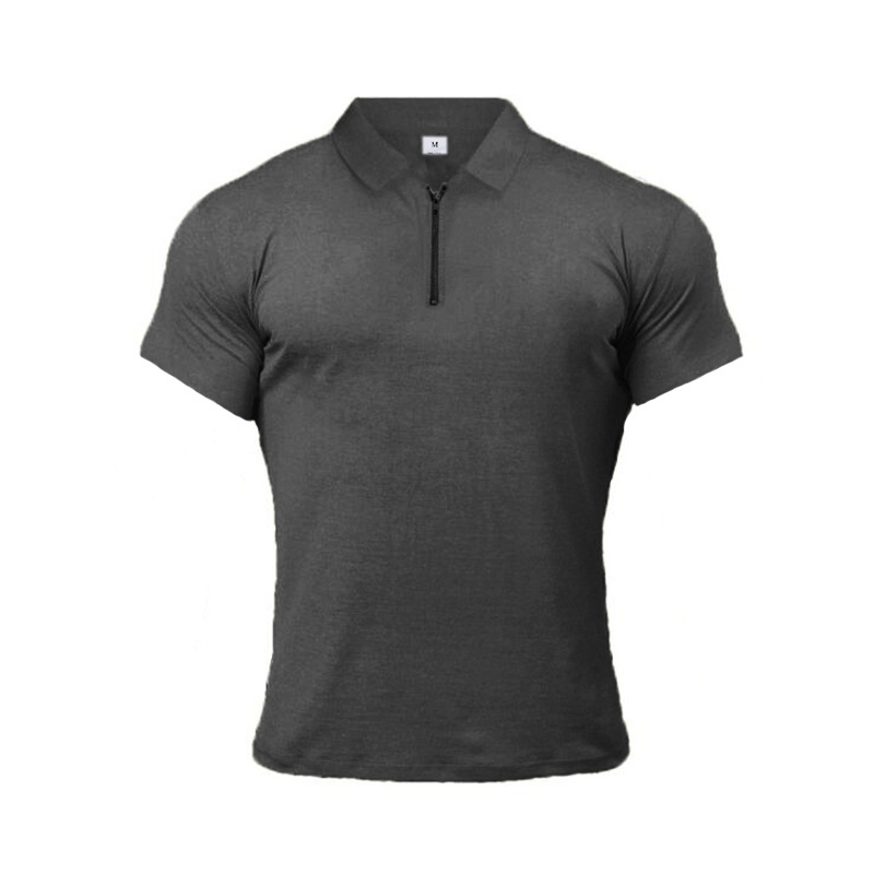 Title 5, Summer Lapels Fitness Polo Shirt met korte mouw...